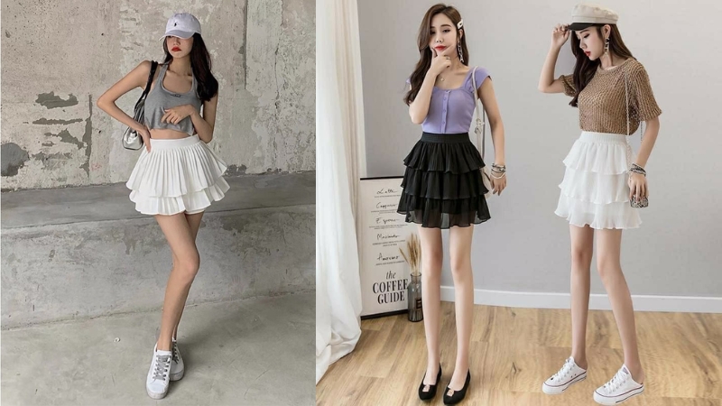 Chân Váy Mini Siêu Ngắn