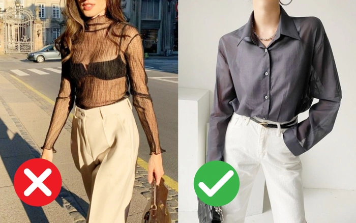 Vấn Đề với Áo Sơ Mi Xuyên Thấu